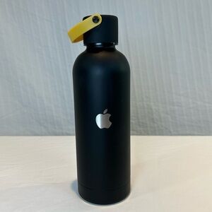 Apple Employees 2025 Exclusive 17 oz Black Bottle w Yellow Lid Health Challenge